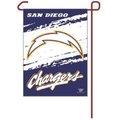 Caseys Los Angeles Chargers Flag 12x18 Garden Style 2 Sided 3208508383